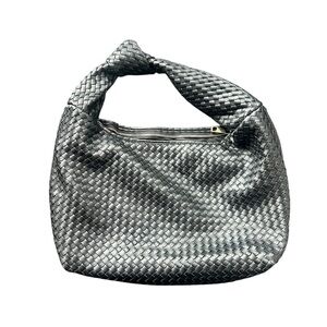 Grey Label Woven Hobo Bag Black